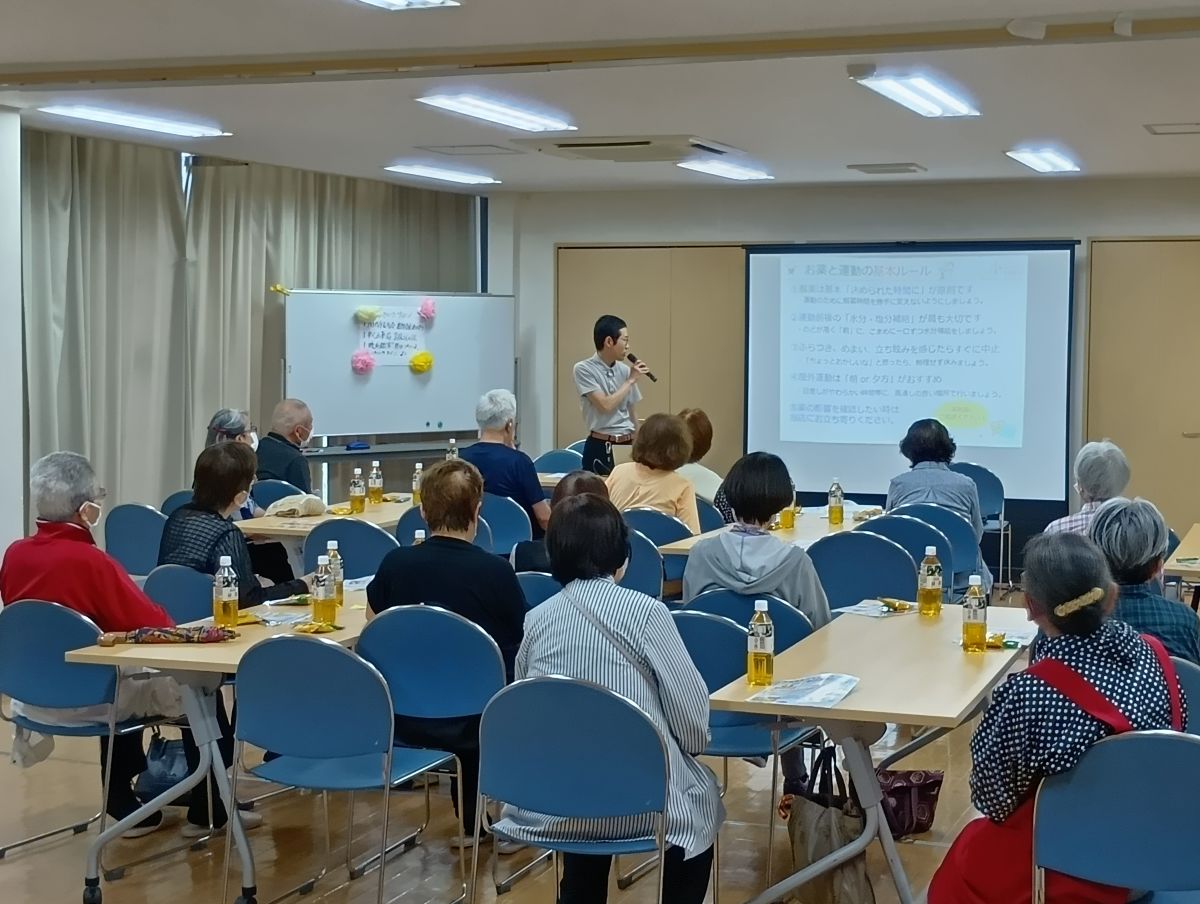 【八千代市】高津団地で熱中症対策をお話ししました｜いきいきサロン参加報告