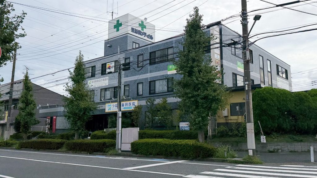 コスモス薬局東船橋店へ向かう途中の東船橋メディカル