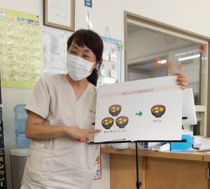 目からウロコ！減塩テクを学ぶ健康教室