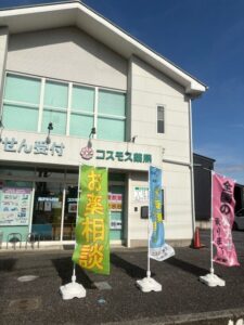 印西市｜2/21以降は花粉「やや多い」予報。春風にゆれる“のぼり旗”がご相談の目印です