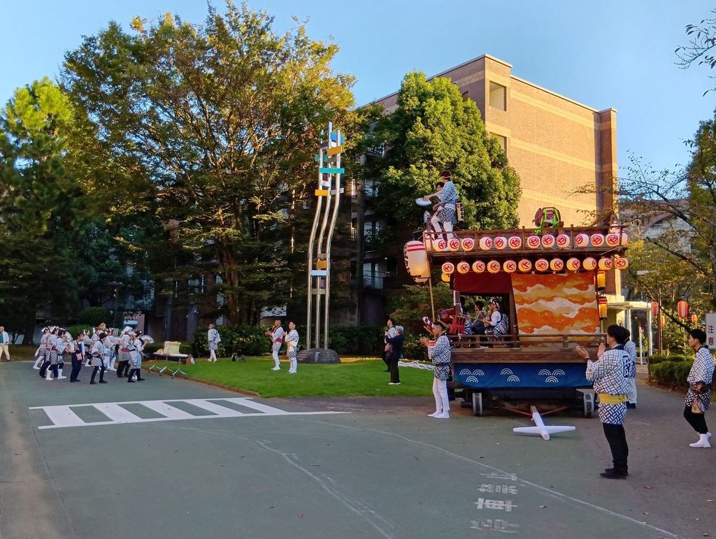 佐倉ゆうゆうの里で披露された秋祭りと山車とお囃子の様子