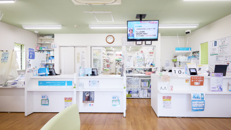 わかりやすいご案内を心がけています。待ち時間の目安もお伝えしています。