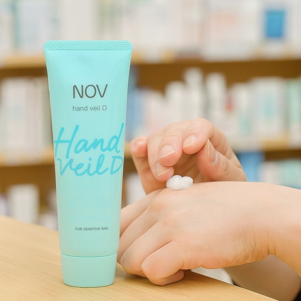 【乾燥肌・手荒れ】敏感肌用「NOV」テスター設置! 冬の保湿ケア