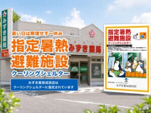 【成田市】暑い日は無理せずひと休み｜クーリングシェルターに指定されています