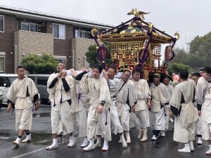 佐倉の秋祭りに沸く！迫力の御神輿