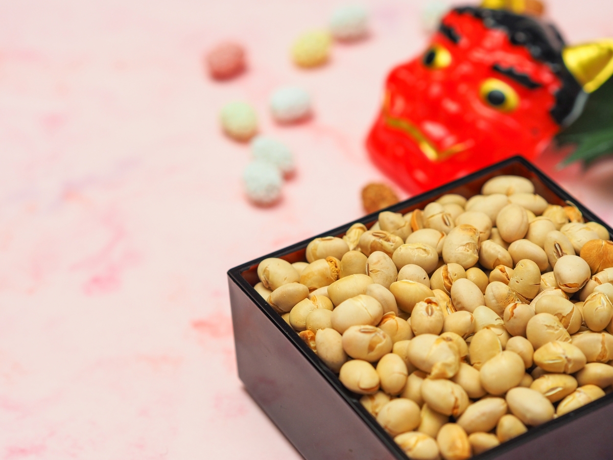 豆は歳の数だけ食べる？節分豆まきと健康の秘密。
