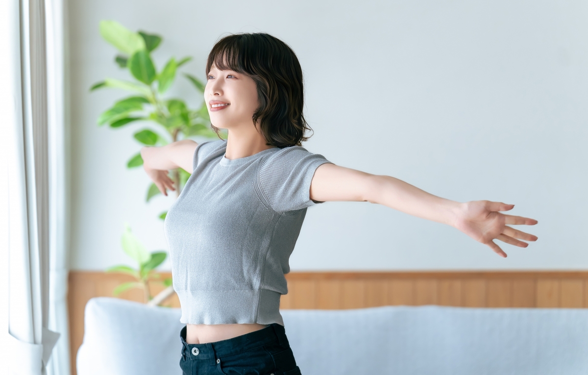 出先・会社でも簡単にできるリフレッシュ法・ストレッチ。柏市・豊四季駅前の調剤薬局が解説