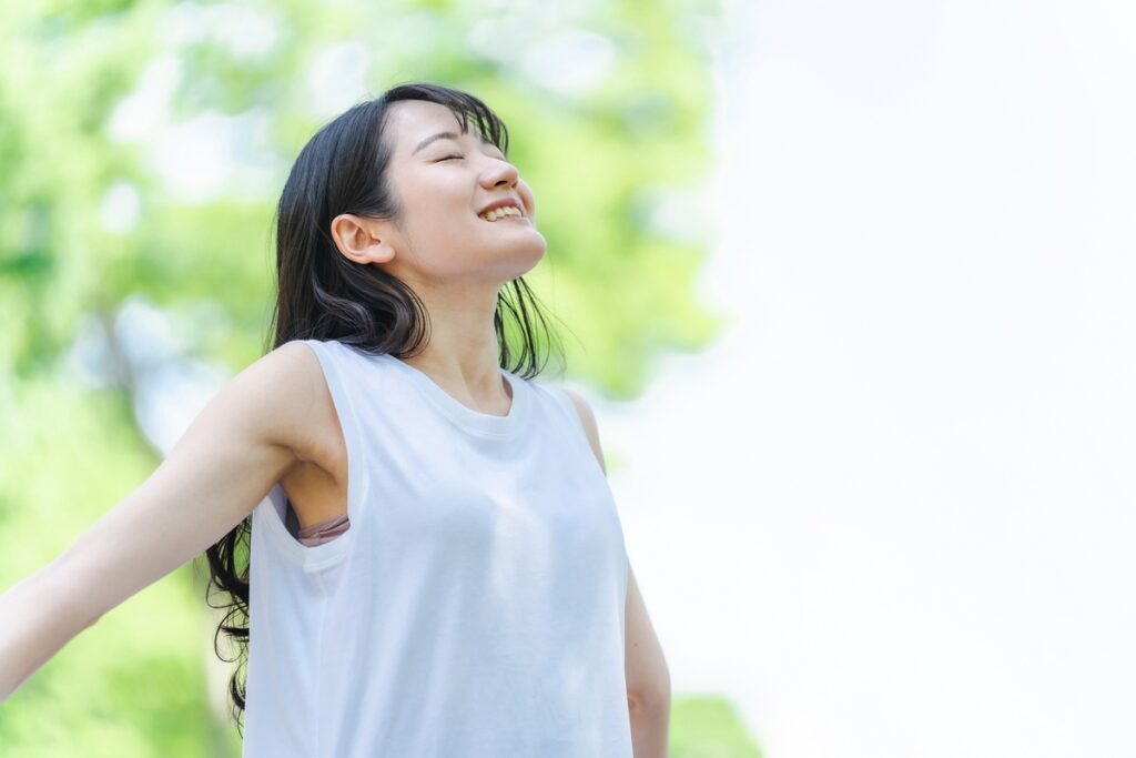 「津田沼一丁目公園」で深呼吸!忙しくても簡単にできる自律神経ケア