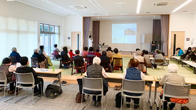 地域自治会や老人クラブで薬剤師の出張講演