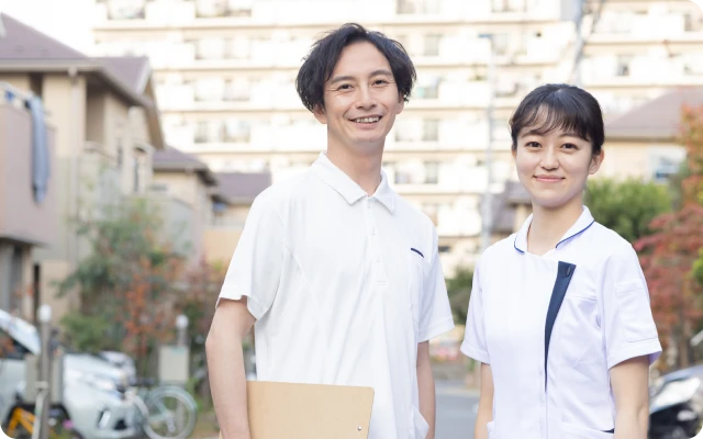 健栄の薬剤師がご自宅に伺います